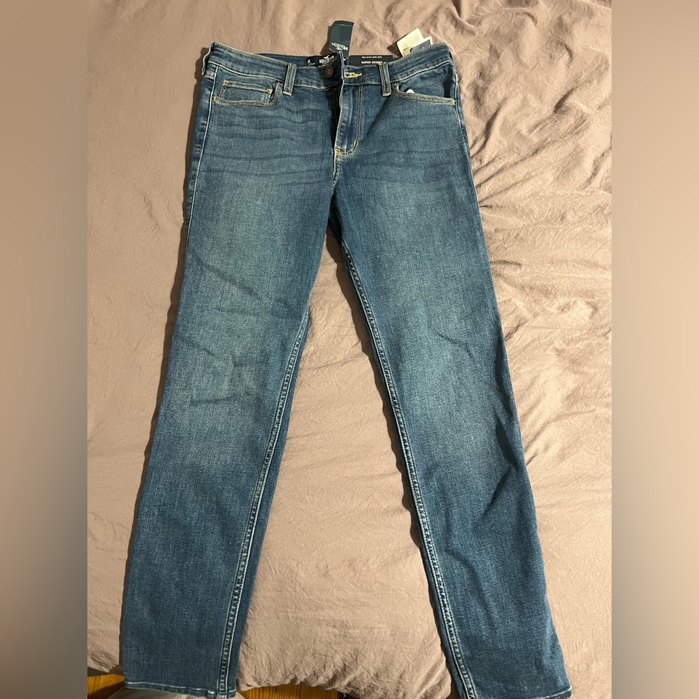Hollister super skinny high waisted jeans